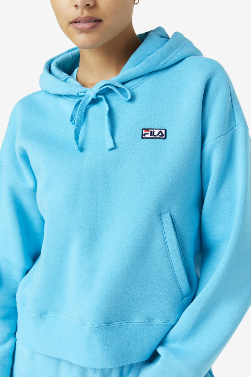Fila Marina Hoodie Hoodie Dam Blå | dXu69Y3Kby8