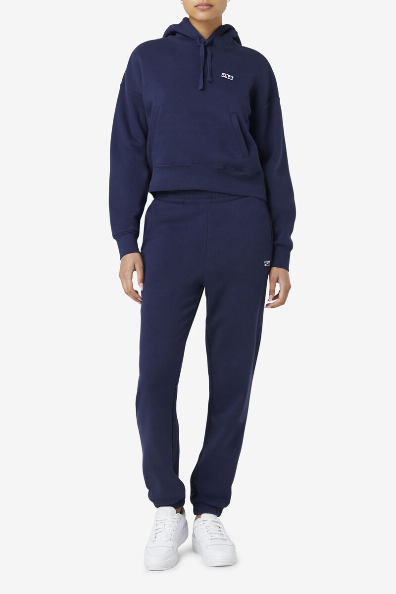 Fila Marina Hoodie Hoodie Dam Marinblå | EQS5h6M6RSR