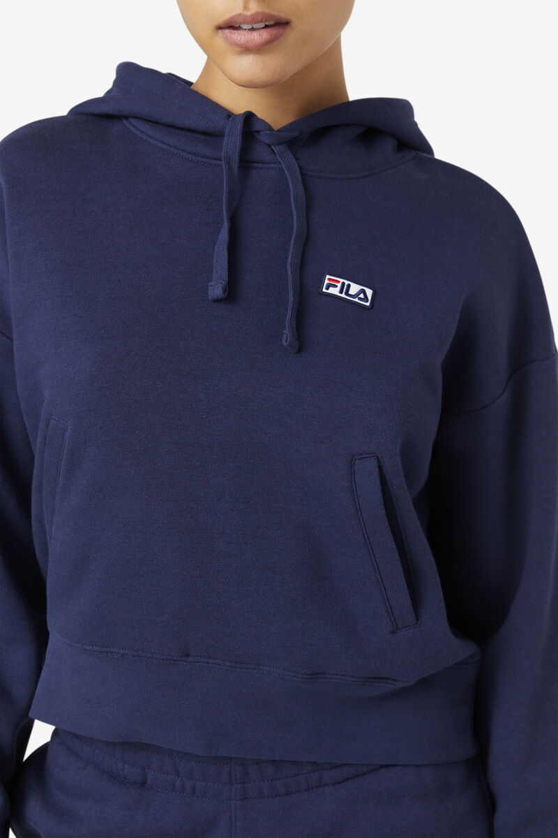 Fila Marina Hoodie Hoodie Dam Marinblå | EQS5h6M6RSR
