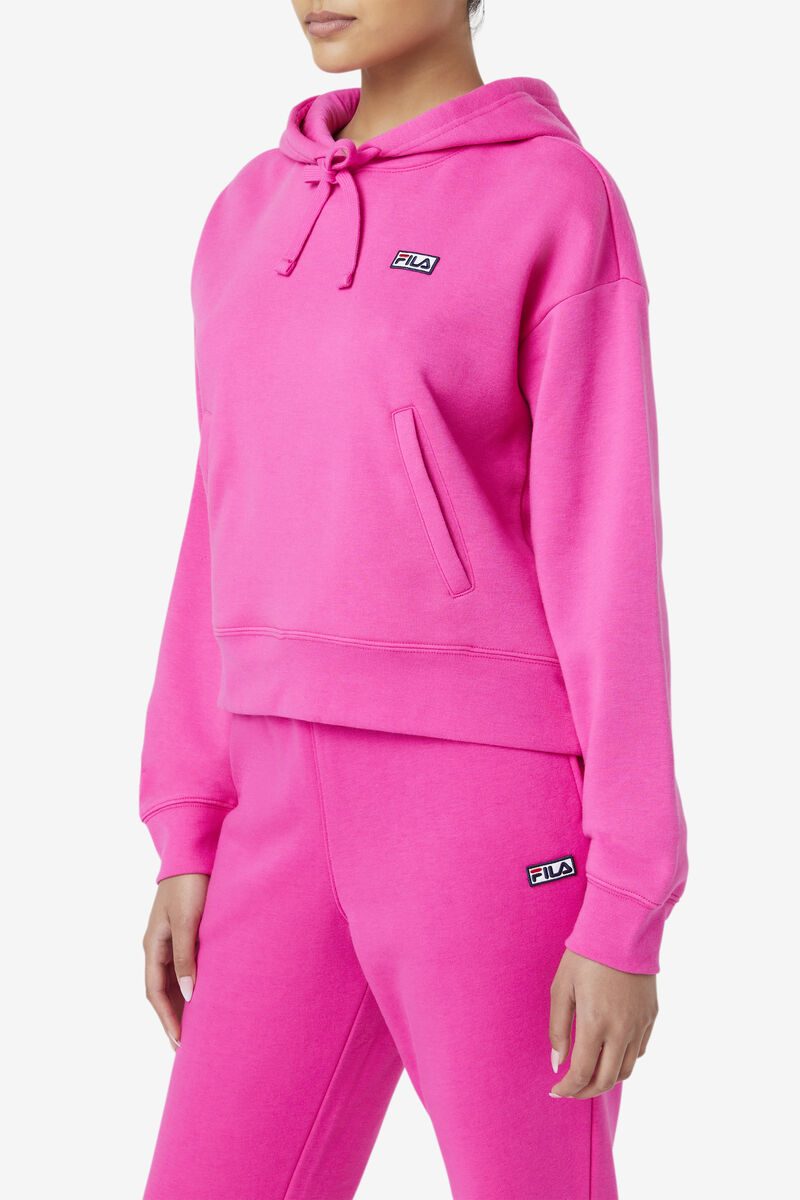 Fila Marina Hoodie Hoodie Dam Rosa | djiO3LLJlEx