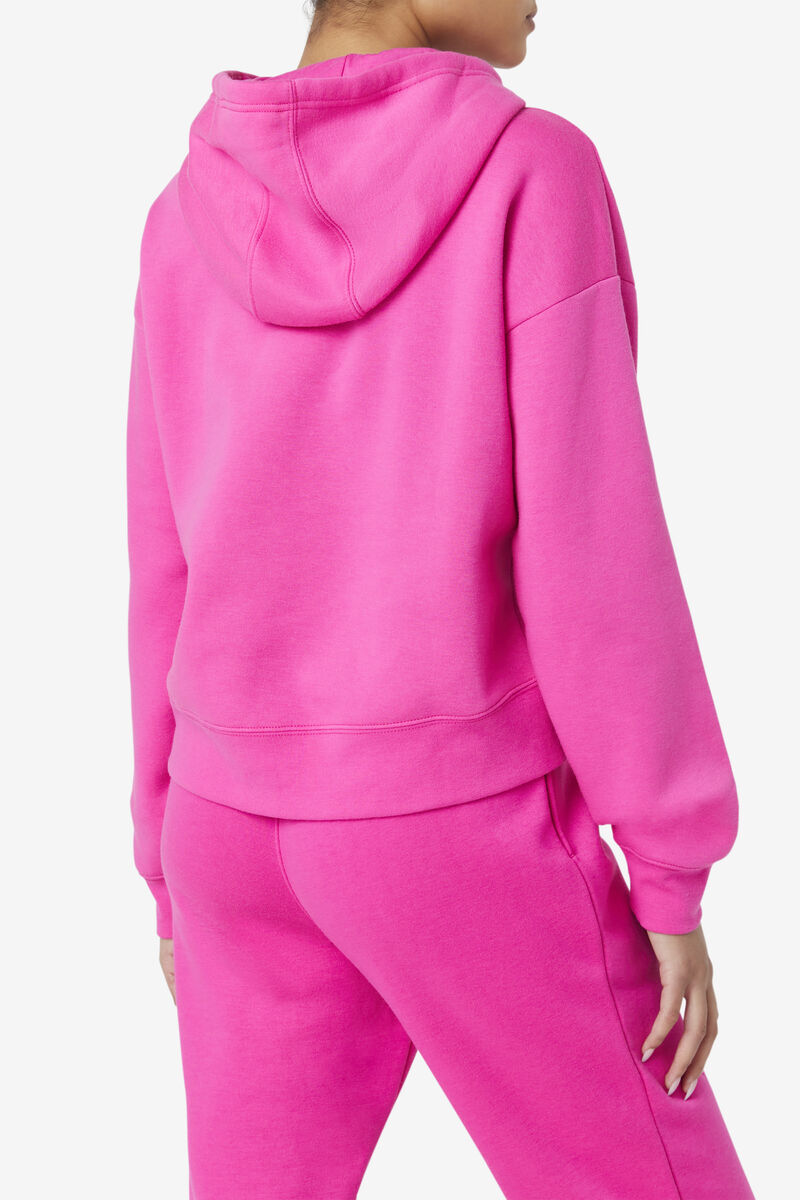 Fila Marina Hoodie Hoodie Dam Rosa | djiO3LLJlEx
