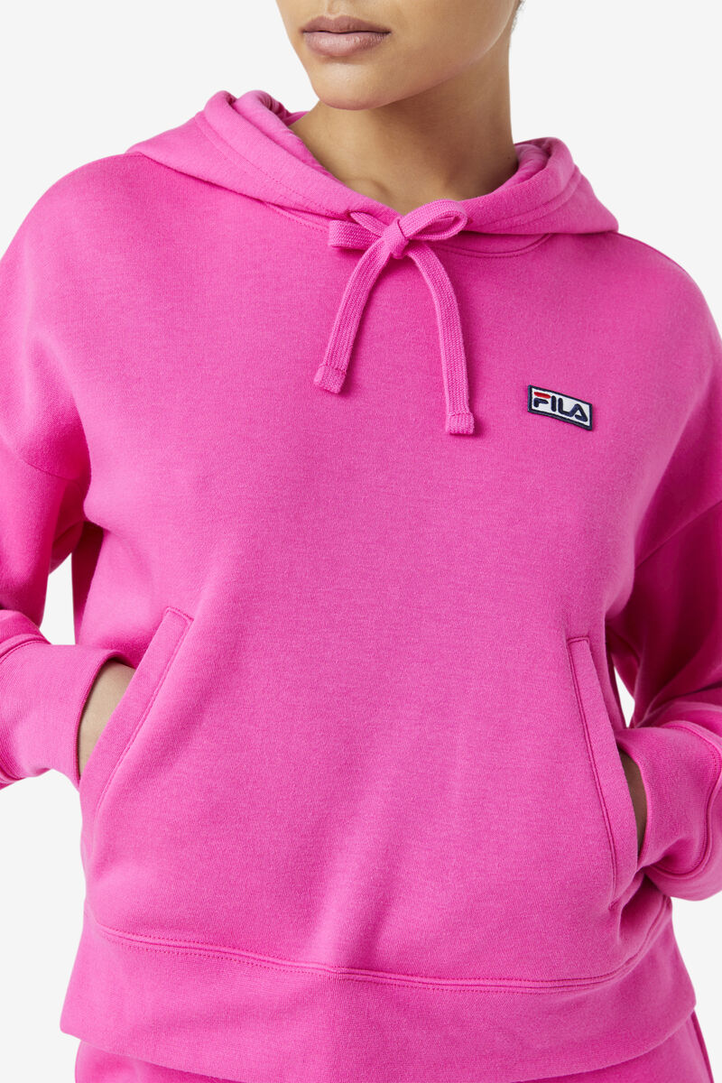 Fila Marina Hoodie Hoodie Dam Rosa | djiO3LLJlEx