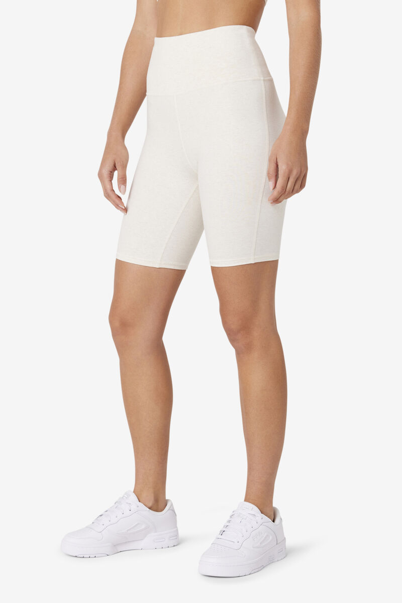 Fila Marlowe High Rise Bike Kort Shorts Dam Ljusgula | Dg6uLfo4Xlo