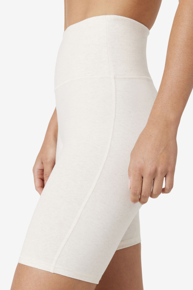 Fila Marlowe High Rise Bike Kort Shorts Dam Ljusgula | Dg6uLfo4Xlo