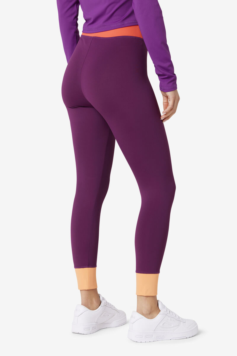 Fila Marnie Base Layer Legging Träningsoverall Dam Rosa Röda | kcODEIzr23H