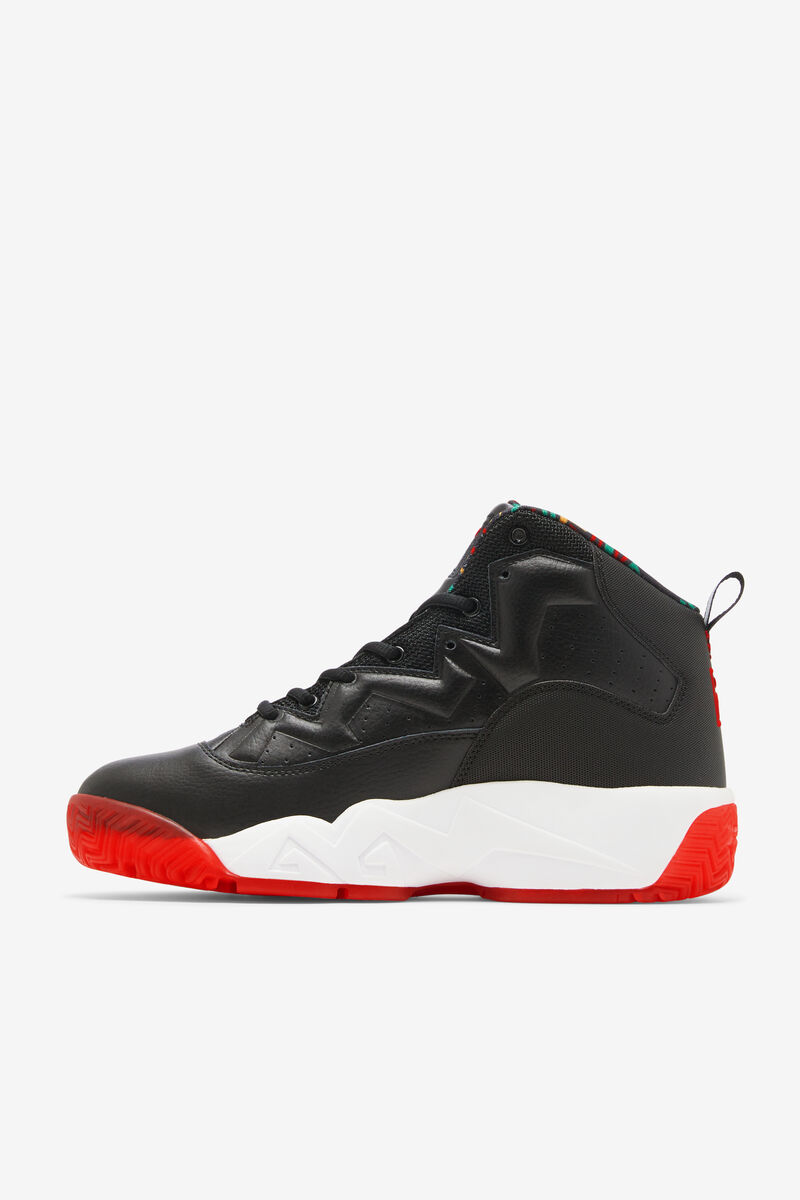 Fila Mb Basketball Shoes | Fila Sneakers Herr Svarta Citron | PgkoYx2FlhT