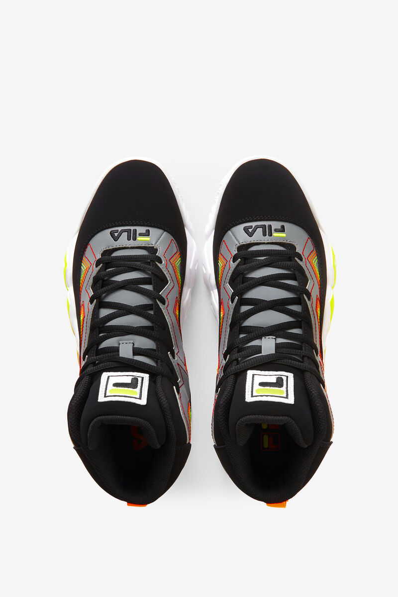 Fila Mb Stitch Hi-top Sneaker | Fila Sneakers Herr Svarta Orange | ii3G8VKuLuC