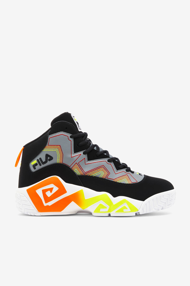 Fila Mb Stitch Hi-top Sneaker | Fila Sneakers Herr Svarta Orange | ii3G8VKuLuC