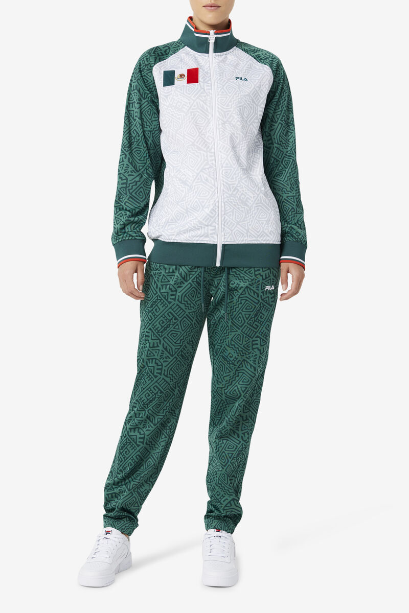 Fila Mexico Track Jacket Jacka Herr Vita Röda | hPFaQzrmKDF