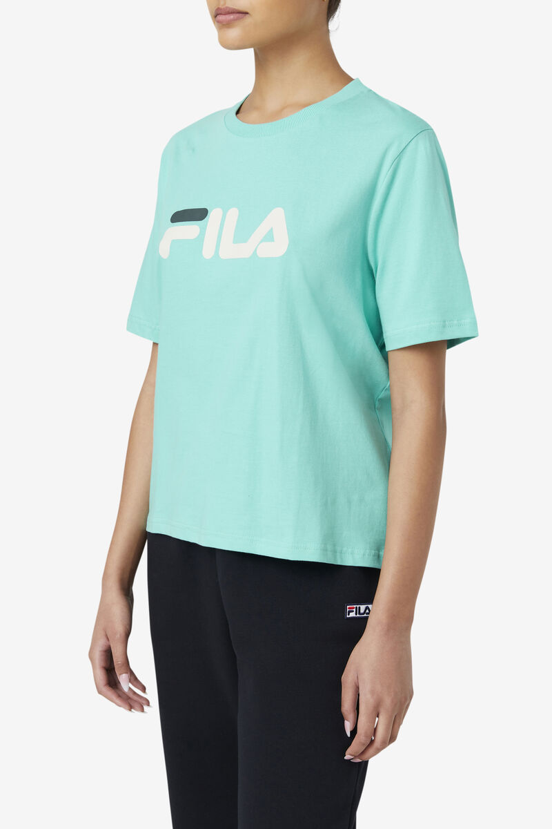 Fila Miss Eagle T-shirt Dam Blå Turkos | pfs5gD75nBU