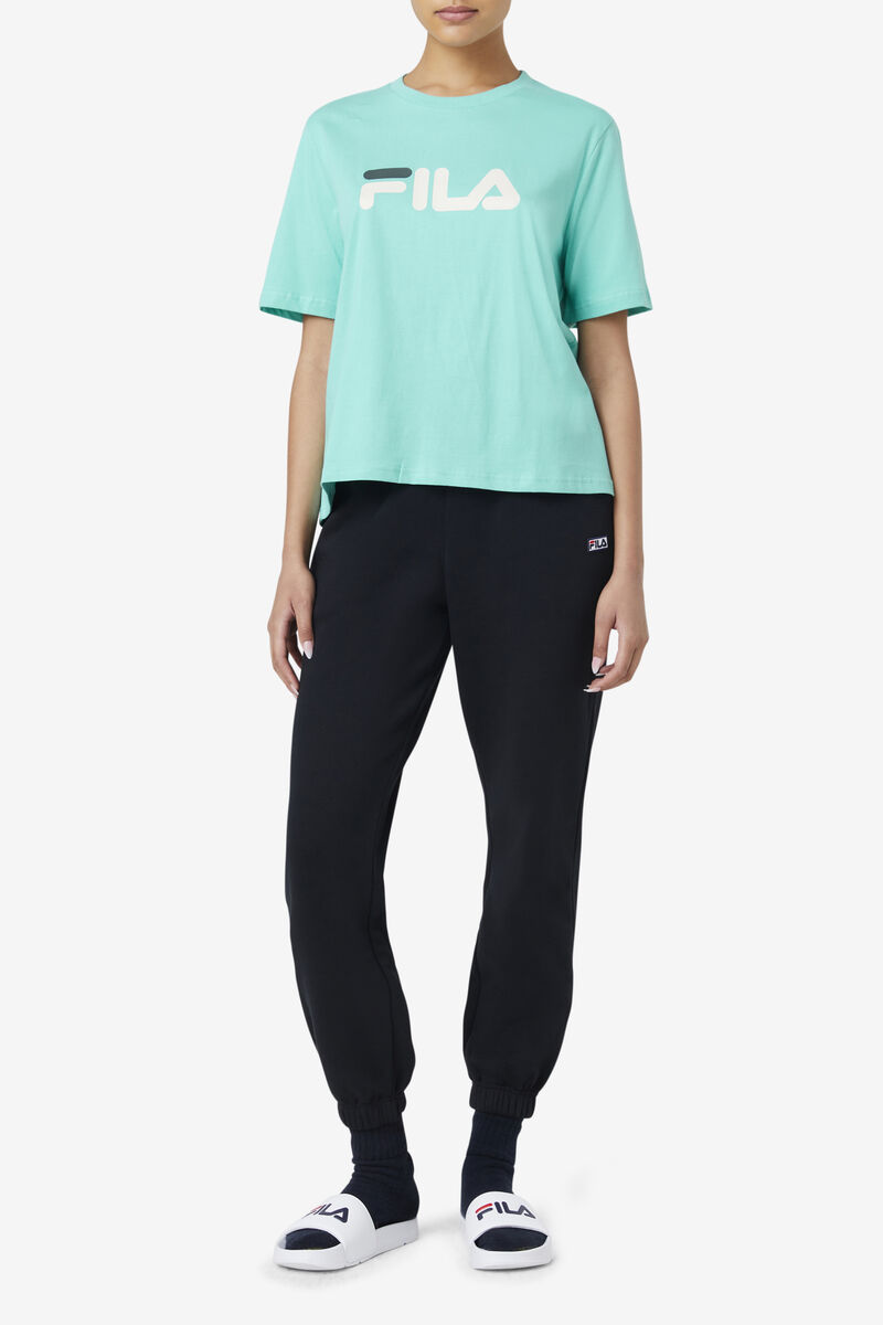 Fila Miss Eagle T-shirt Dam Blå Turkos | pfs5gD75nBU