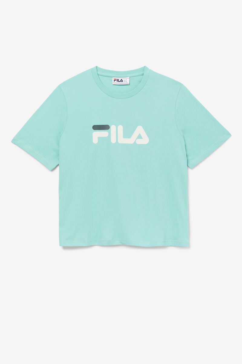 Fila Miss Eagle T-shirt Dam Blå Turkos | pfs5gD75nBU