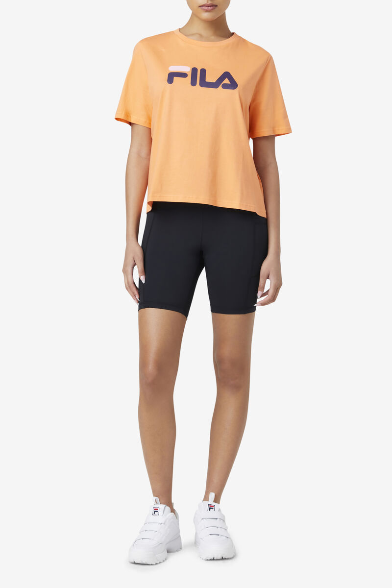 Fila Miss Eagle T-shirt Dam Orange Lila Rosa | PjczNuqrRT5