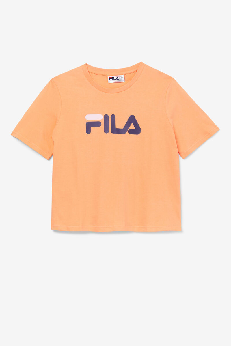 Fila Miss Eagle T-shirt Dam Orange Lila Rosa | PjczNuqrRT5