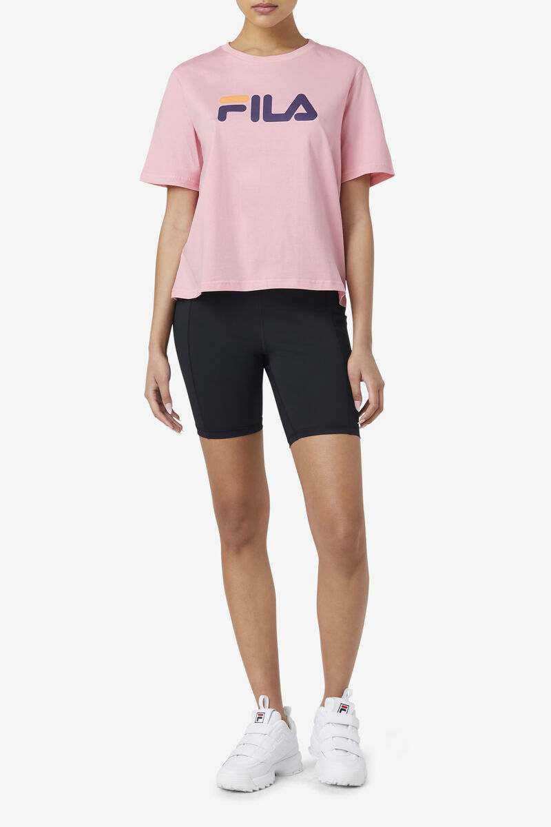Fila Miss Eagle T-shirt Dam Rosa Lila Orange | uy14kAQs5dQ