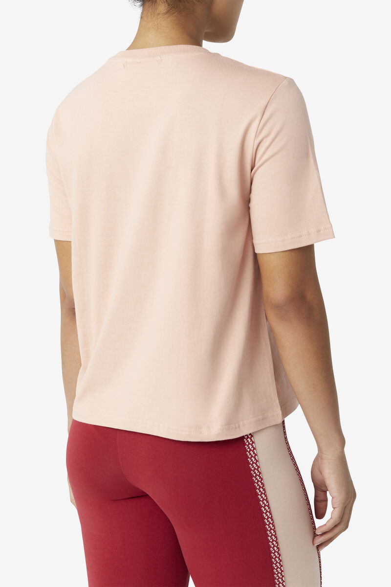 Fila Miss Eagle T-shirt Dam Rosa Mörk | 21gHOOSYhwK