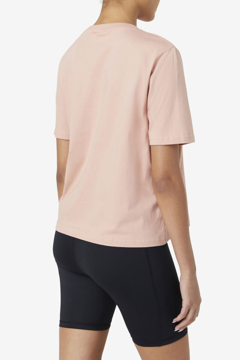 Fila Miss Eagle T-shirt Dam Rosa Mörk | 21gHOOSYhwK