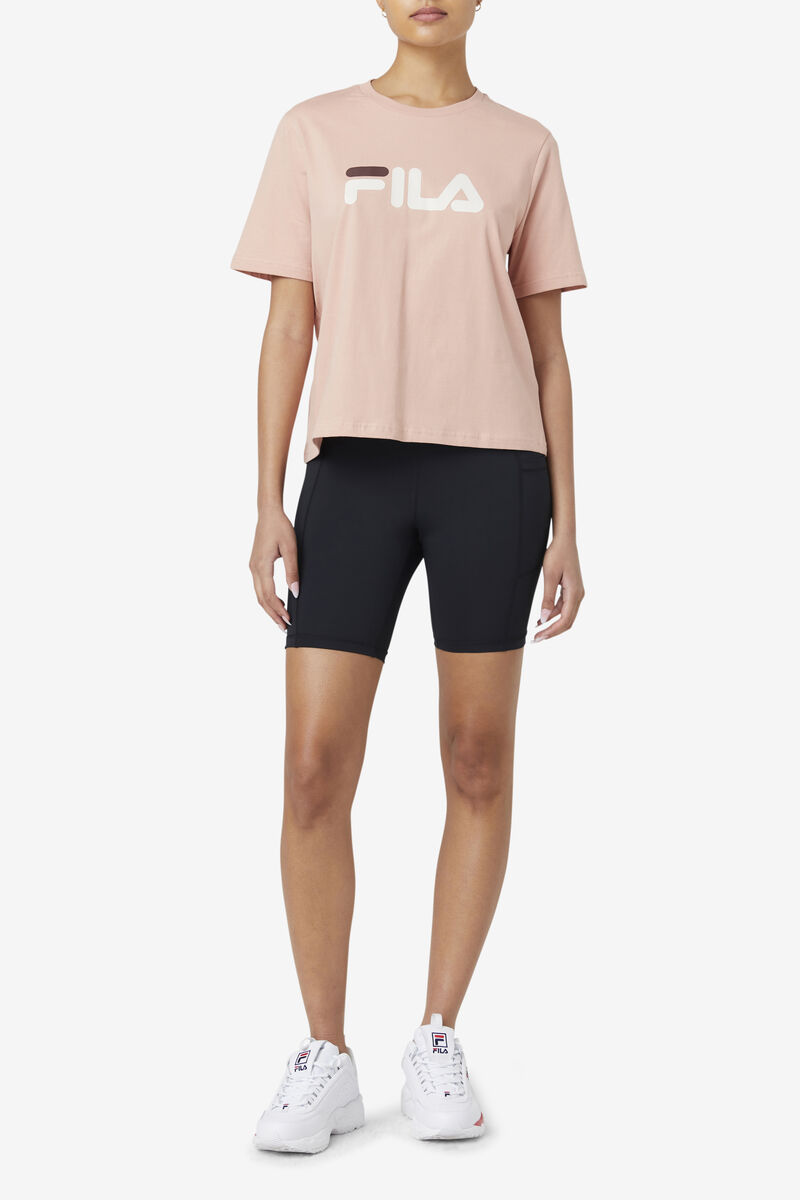 Fila Miss Eagle T-shirt Dam Rosa Mörk | 21gHOOSYhwK