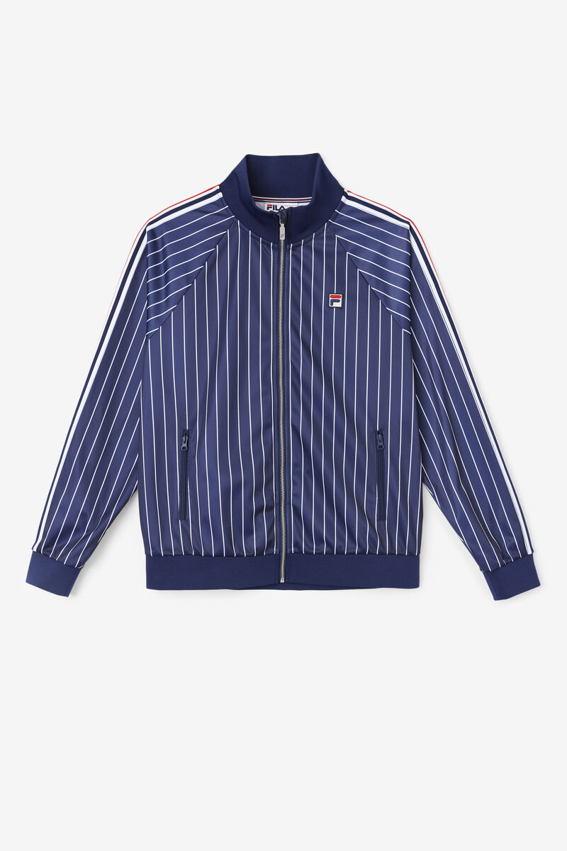 Fila Mitch Track Jacket Jacka Herr Marinblå Vita | qFS2eXnvOAA