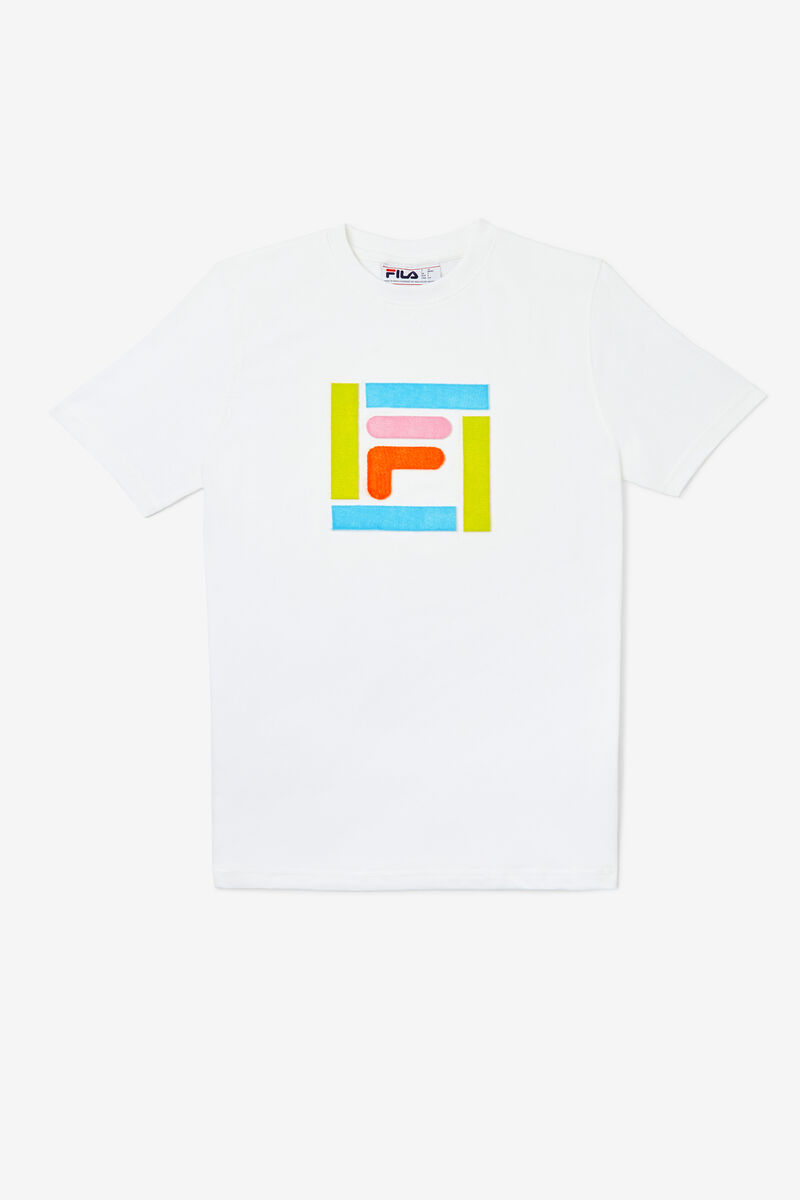 Fila Monique T-shirt Dam Vita | IAUsSwUhidH