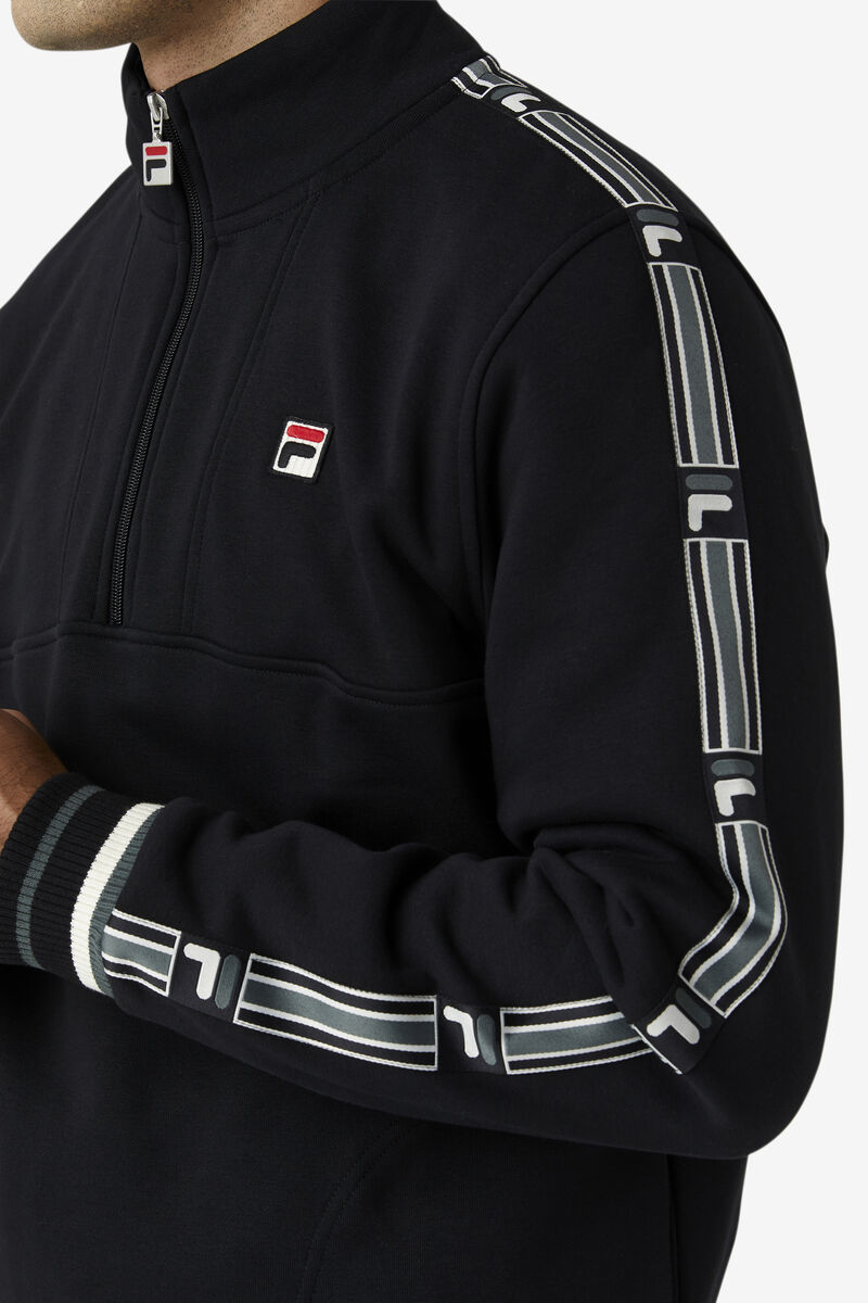 Fila Murray 1/2 Zip Träningsoverall Herr Svarta | zvzjOlCphT2