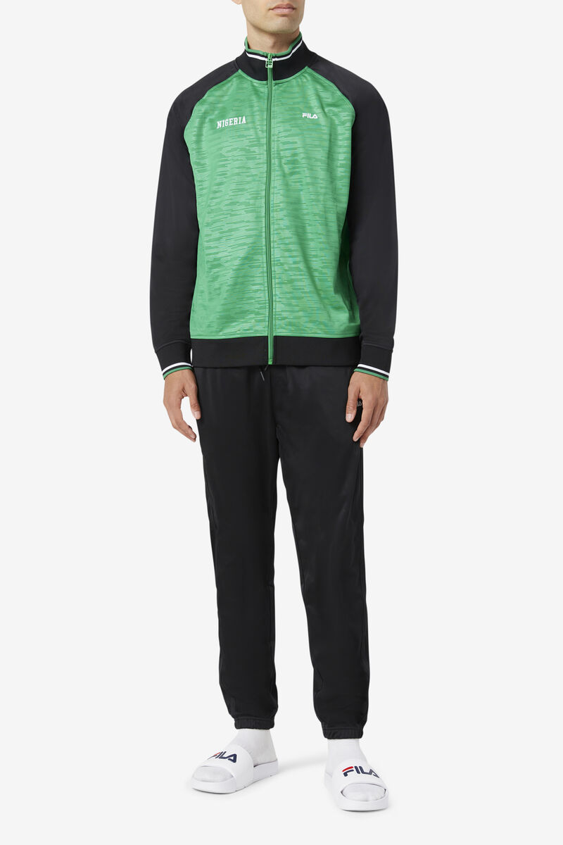 Fila Nigeria Track Pant Byxor Dam Svarta Vita | taXFi4H8URy