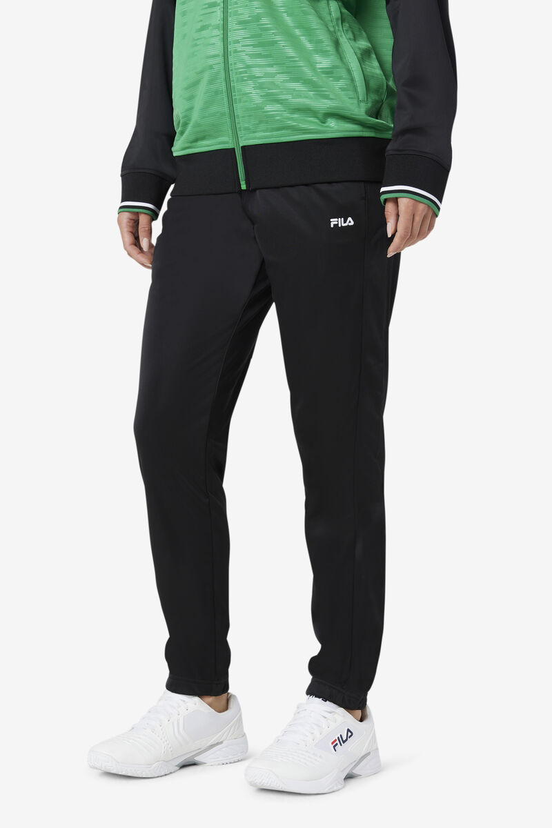 Fila Nigeria Track Pant Träningsoverall Dam Svarta Vita | xAxdBqYsp6B