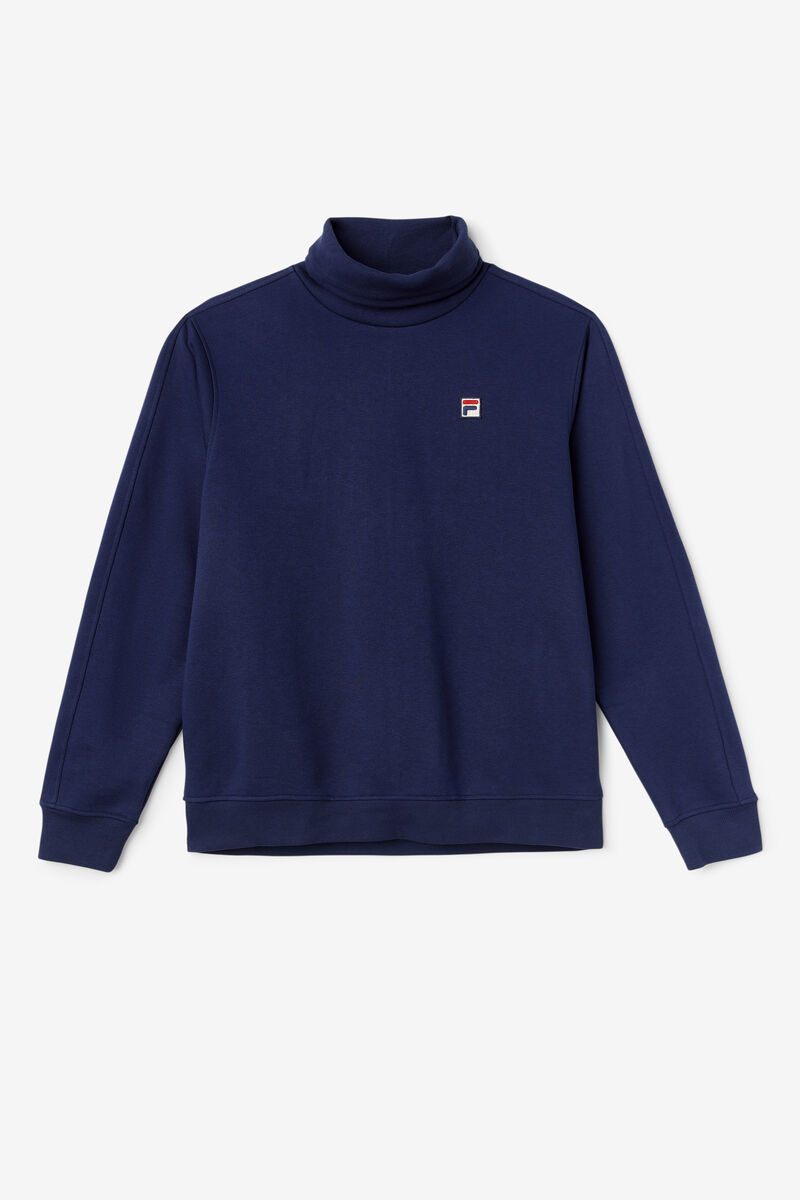 Fila Noah Fleece Turtleneck Tröjor Herr Marinblå | 6dQD7kJcbkr