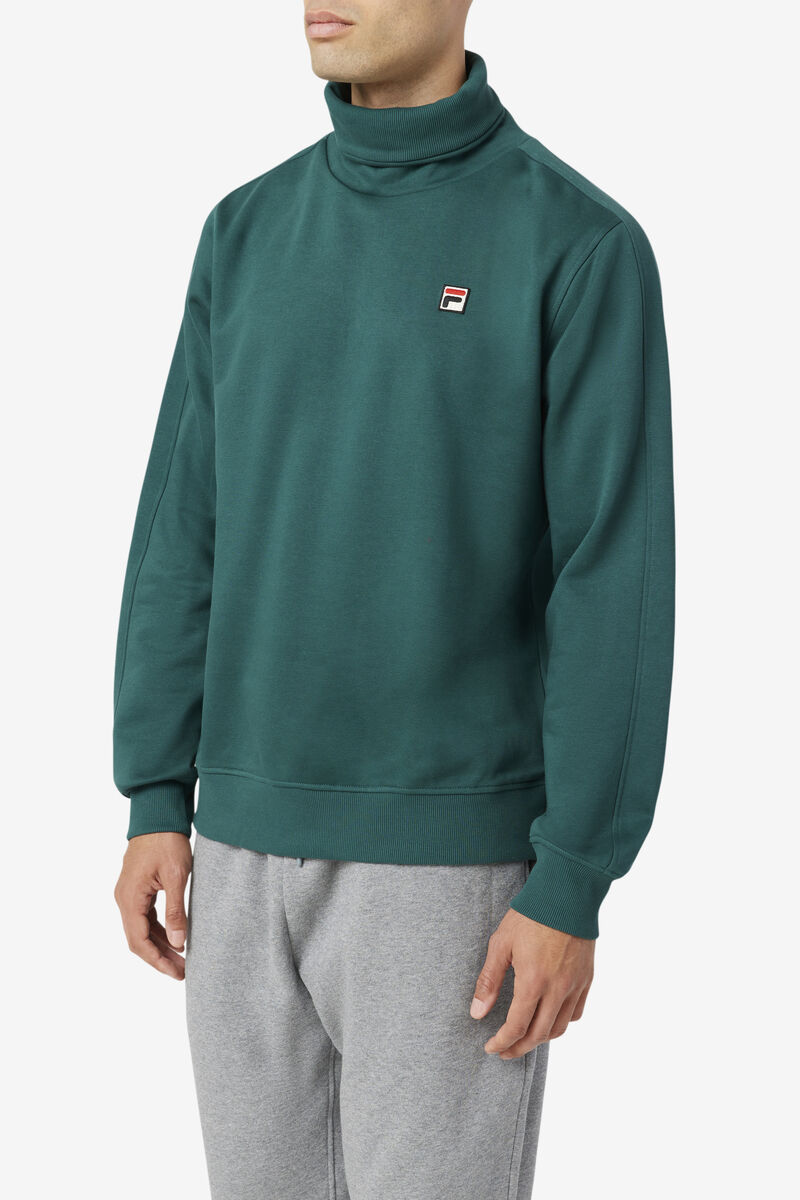 Fila Noah Fleece Turtleneck Tröjor Herr Gröna | GRKySiefX2j