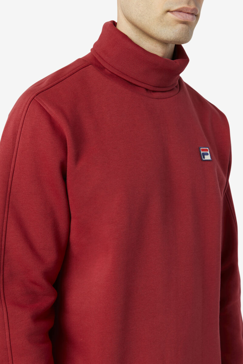 Fila Noah Fleece Turtleneck Tröjor Herr Röda | hP3a1fMHmKv