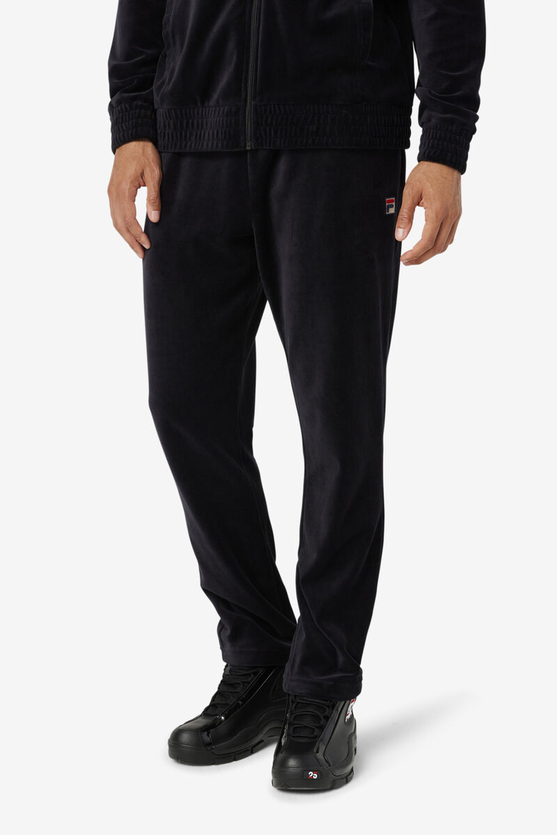 Fila O-fit Velour Pant Byxor Herr Svarta | QWHkMrbV4uy