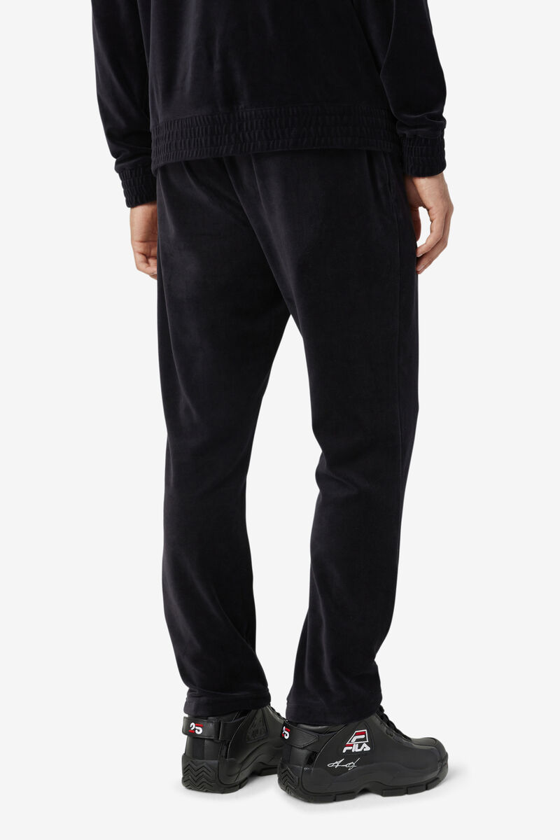 Fila O-fit Velour Pant Byxor Herr Svarta | QWHkMrbV4uy