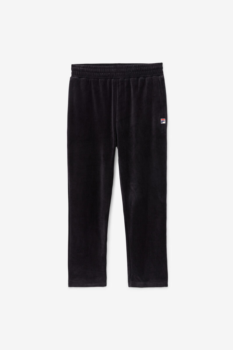 Fila O-fit Velour Pant Byxor Herr Svarta | QWHkMrbV4uy