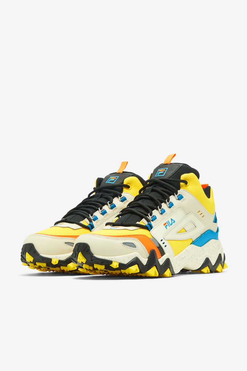 Fila Oakmont Tr Mid Löparskor Herr Citron Blå | HuILtZSSW5f