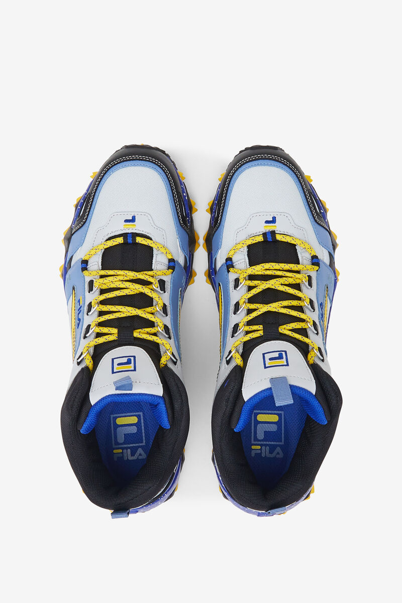 Fila Oakmont Tr Mid Löparskor Herr Grå Svarta Blå | J3btEJ2dqnz