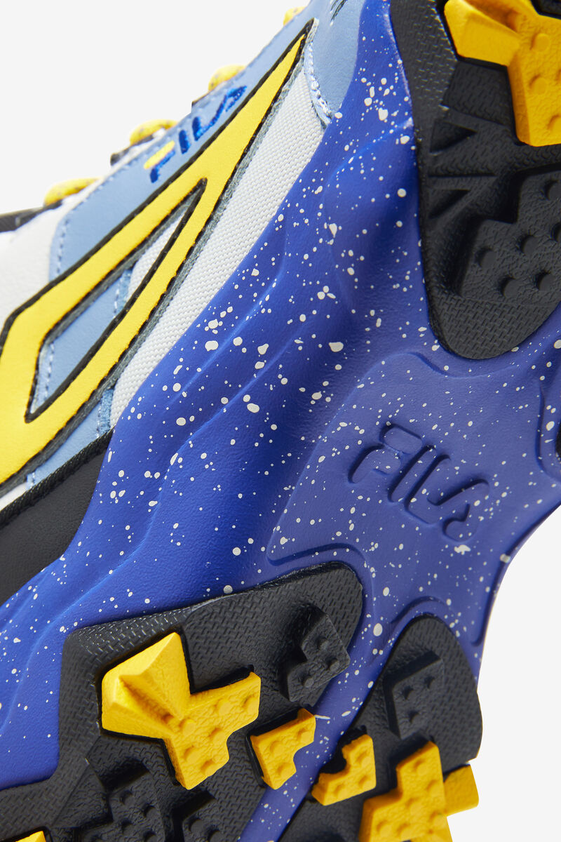 Fila Oakmont Tr Mid Löparskor Herr Grå Svarta Blå | J3btEJ2dqnz