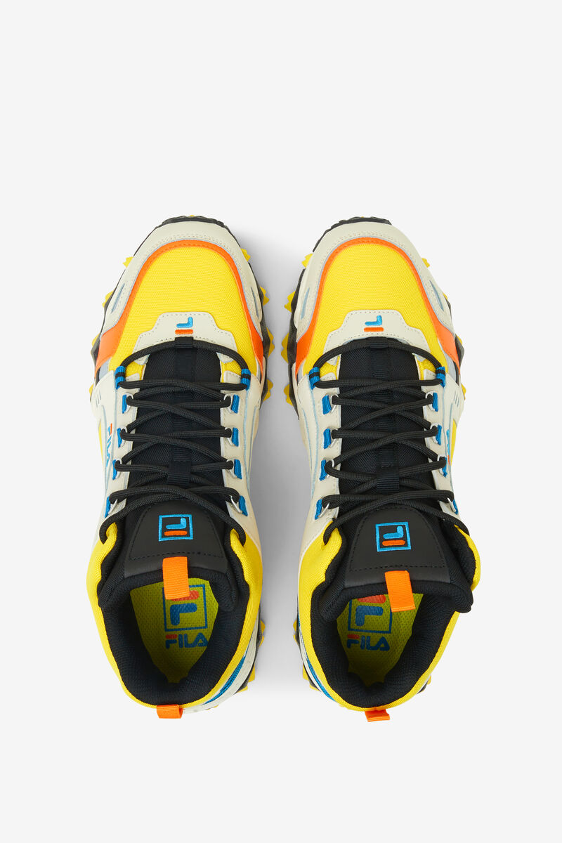 Fila Oakmont Tr Mid - Sneakers & Lifestyle | Fila Sneakers Herr Citron Blå | iL7EoTSNoZK