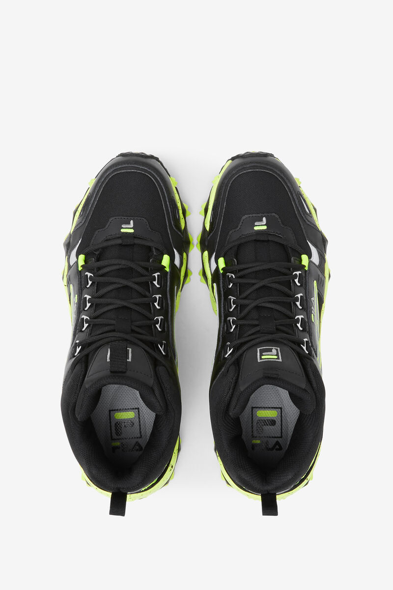 Fila Oakmont Tr Mid - Sneakers & Lifestyle | Fila Sneakers Herr Svarta Gula | vZFqXBzgPxl