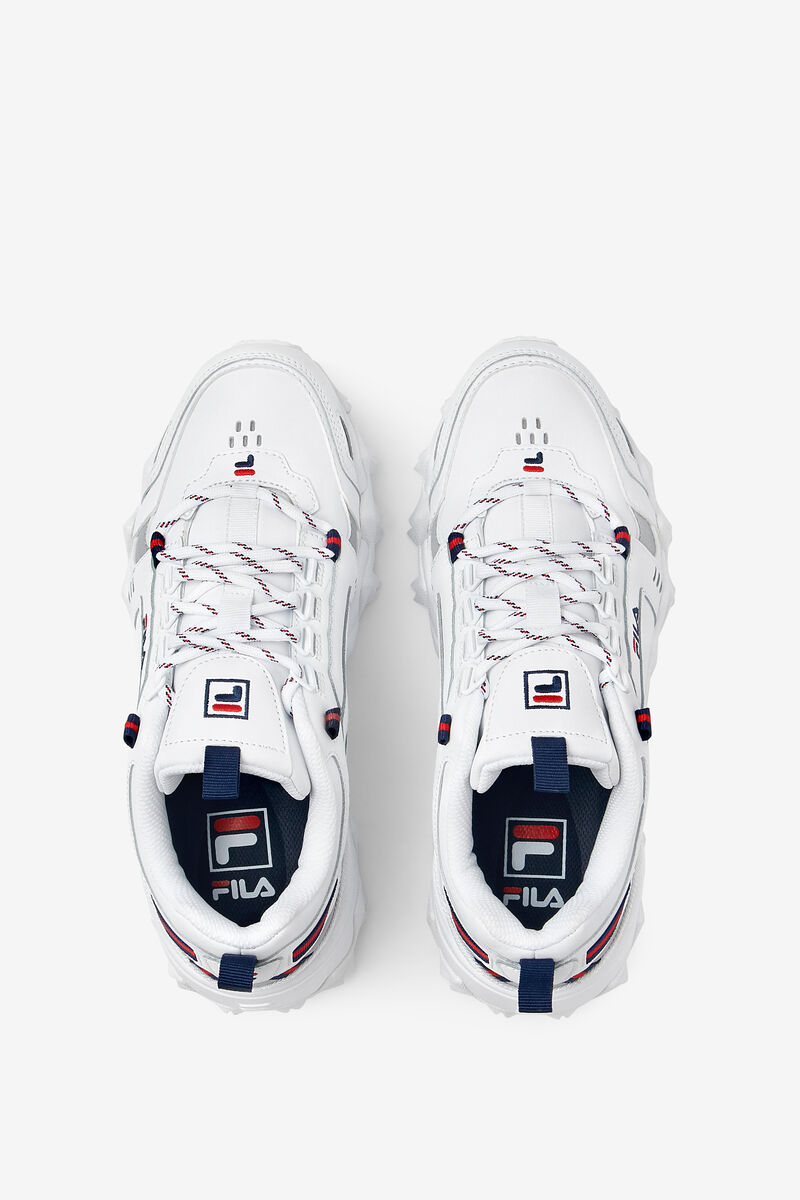 Fila Oakmont Tr Sneakers Dam Vita Marinblå Röda | FuBgSHnRAFh