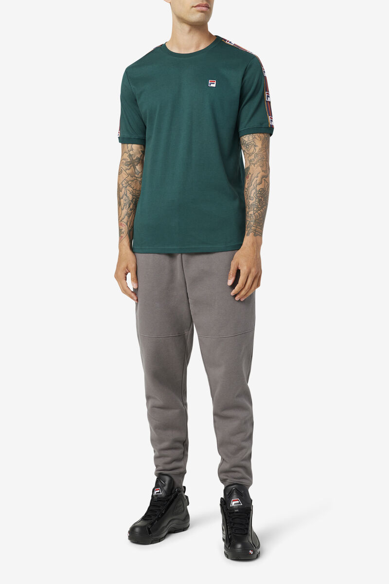 Fila Oliver T-shirt Herr Gröna | 7qzwxsnAYfh