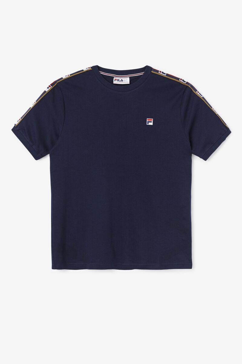 Fila Oliver T-shirt Herr Marinblå | CtCknpeM9wg