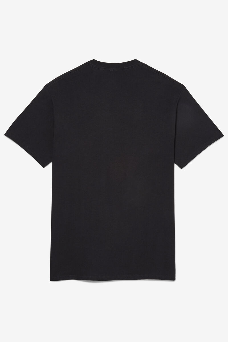 Fila Optical Stitch T-shirt Herr Svarta | Rt4n7hM6FLK