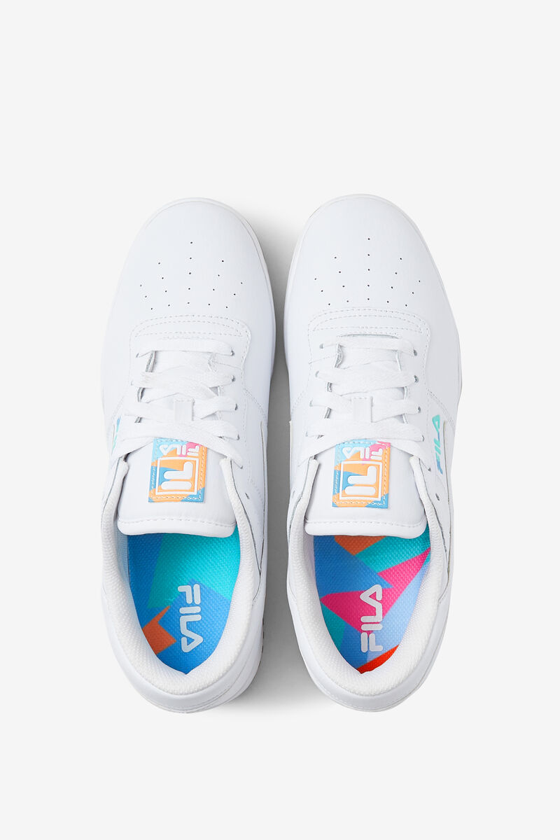 Fila Original Fitness '90s Platta Skor Herr Vita Lila | HIzCEqffxEb