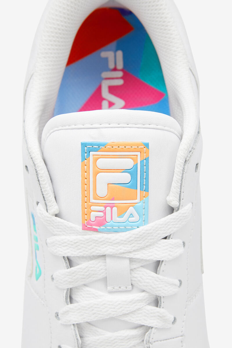 Fila Original Fitness '90s Platta Skor Herr Vita Lila | HIzCEqffxEb