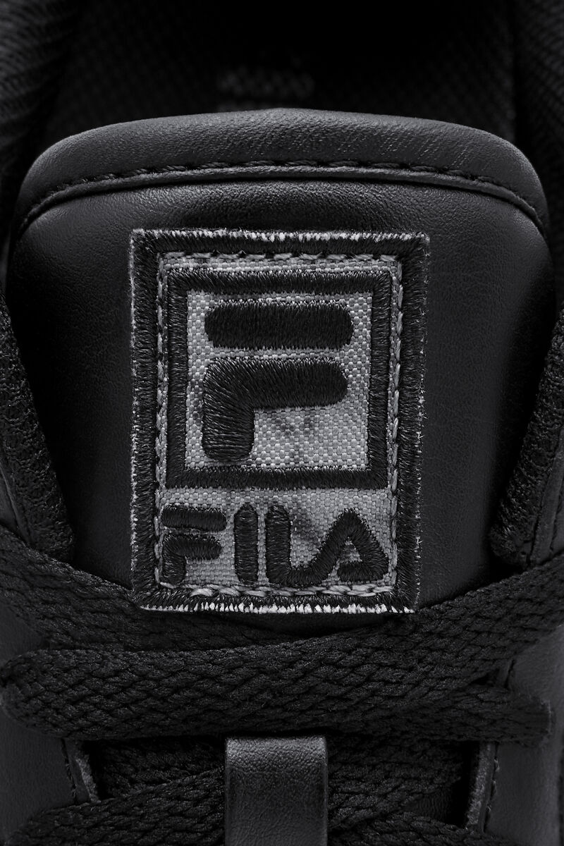 Fila Original Fitness Läder Sneaker | Fila Sneakers Herr Svarta Svarta Svarta | TKFAnfrAtYG