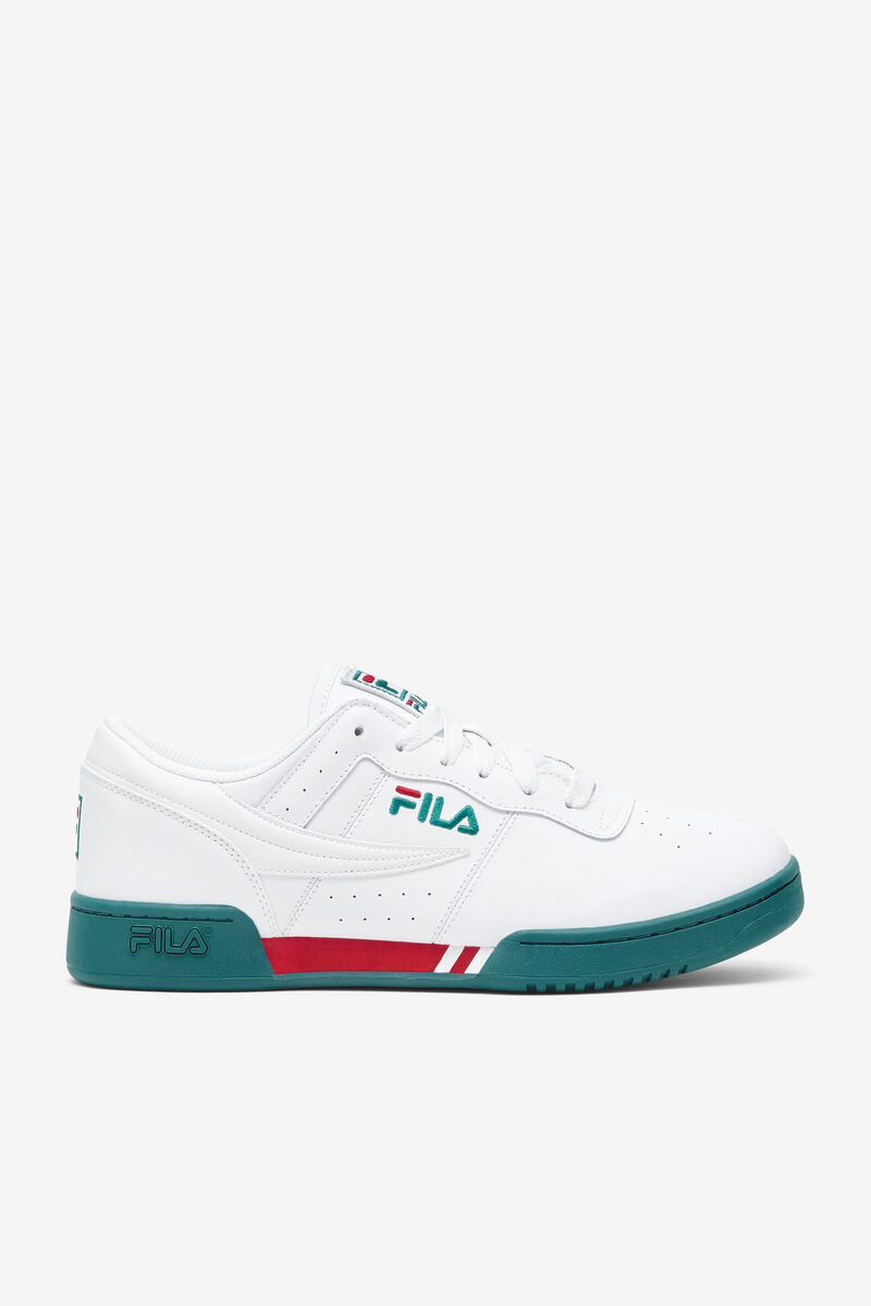 Fila Original Fitness Op Platta Skor Herr Vita Röda | pgogtZA7bjm