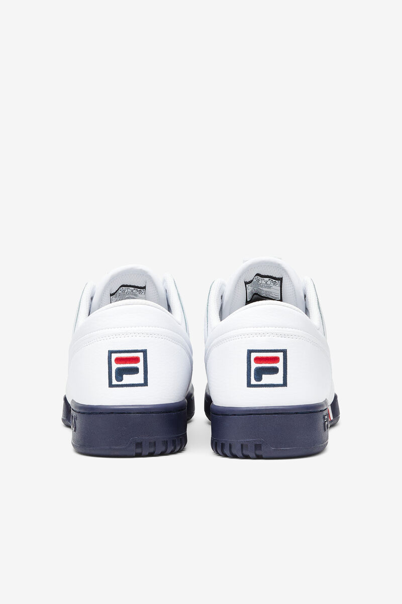 Fila Original Fitness Op - Sneakers & Lifestyle | Fila Sneakers Herr Vita Marinblå Röda | kRxI9aZbwXO