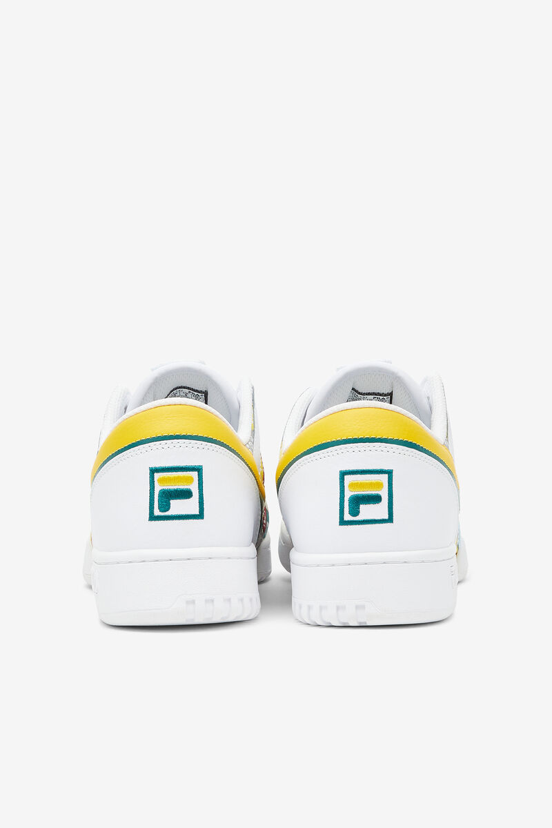 Fila Original Fitness Patchwork Platta Skor Herr Vita Gula | Rjqq9K6P2nw