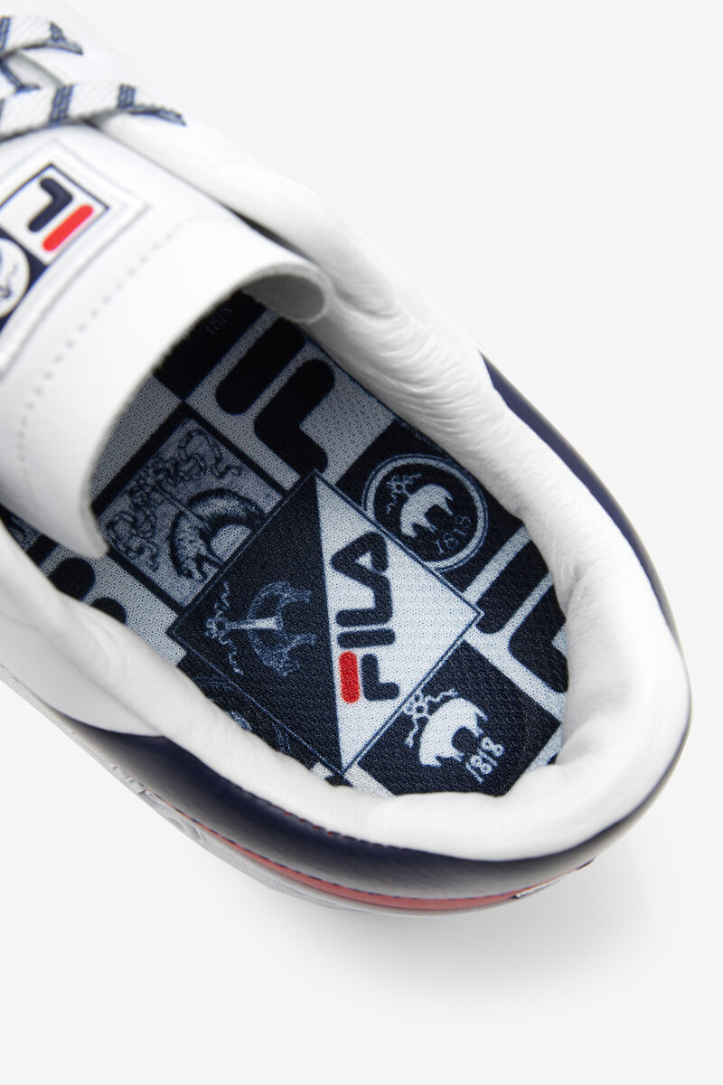 Fila Original Tennis Lx X Brooks Brothers Sneakers Dam Vita Marinblå Röda | 9o4AbMX6l4k