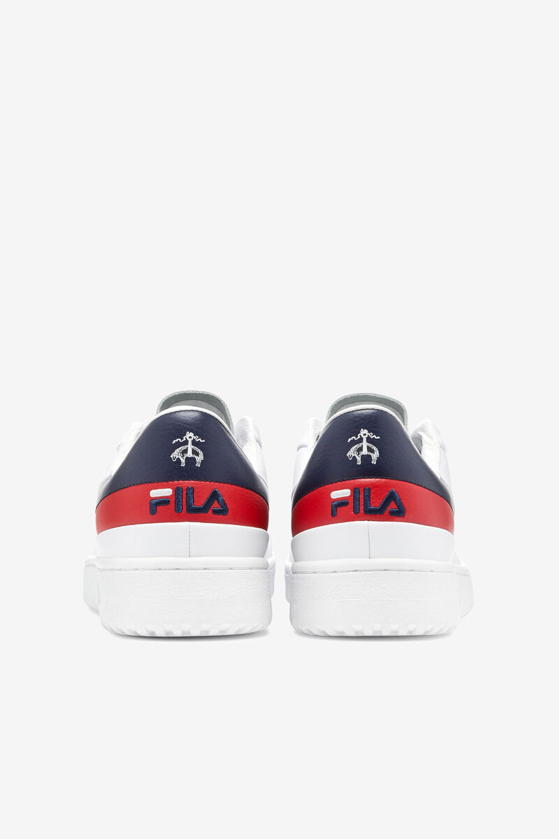 Fila Original Tennis Shoes Lx X Brooks Brothers | Fila Sneakers Herr Vita Marinblå Röda | vhOnaZ7ZRpU